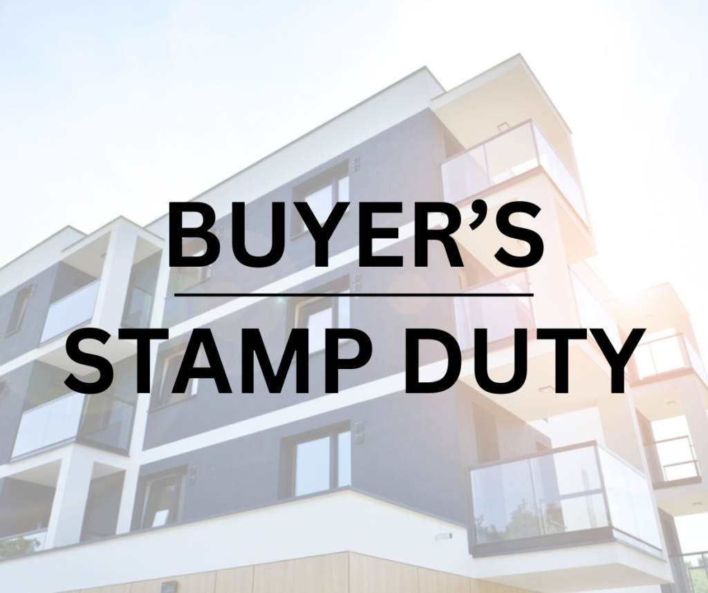 Buyer's Stamp Duty